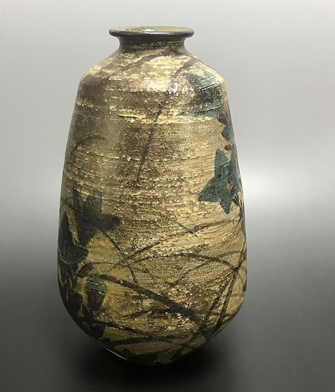 Classical Kiyomizu Rokubei VI Vase