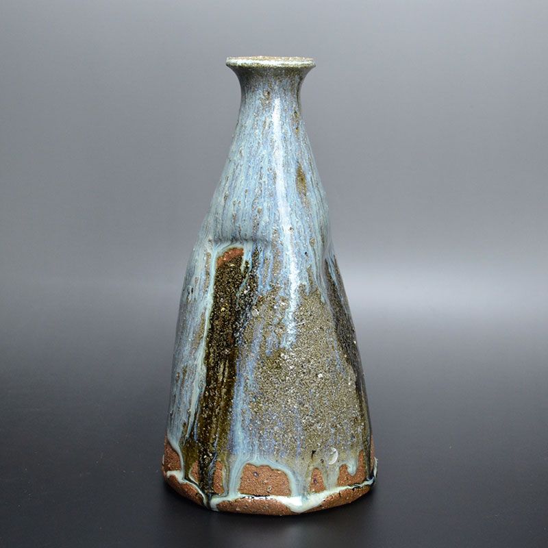 Inoue Toya Breathtaking Blue Karatsu Vase