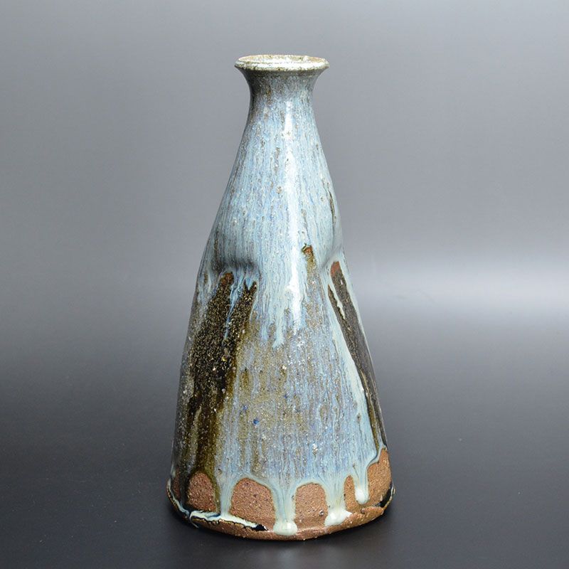 Inoue Toya Breathtaking Blue Karatsu Vase