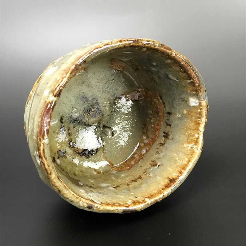 Bamboo Ash Glazed Chawan Tea bowl by Murakoshi Takuma