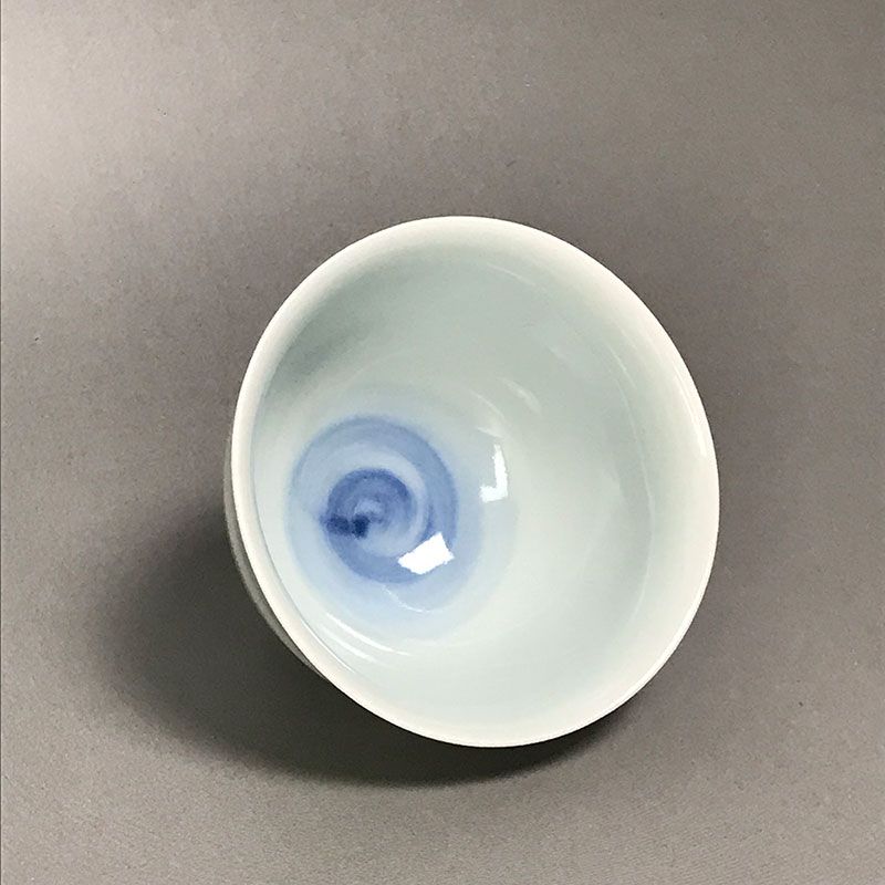 Yagi Akira Contemporary Porcelain Sake Cup