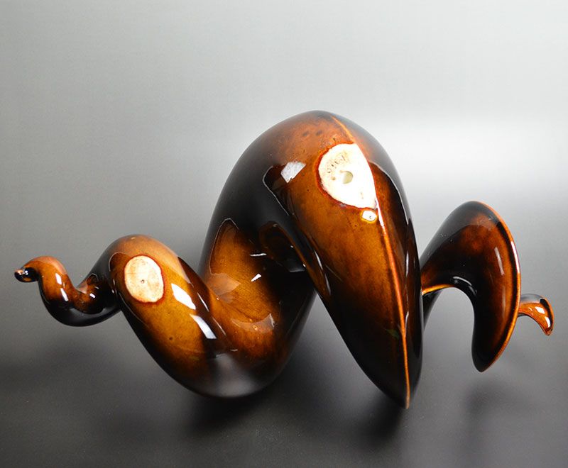 Female Ceramic Sculptor Takatsu Mio Spiral