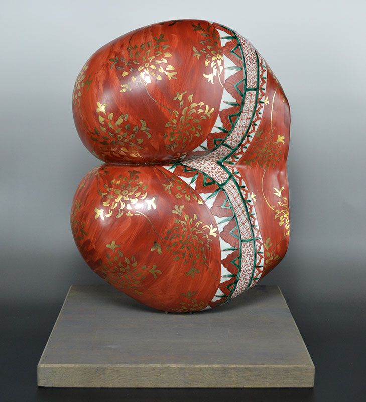 Female Pottery Legend Matsuda Yuriko Sculpture, Hips