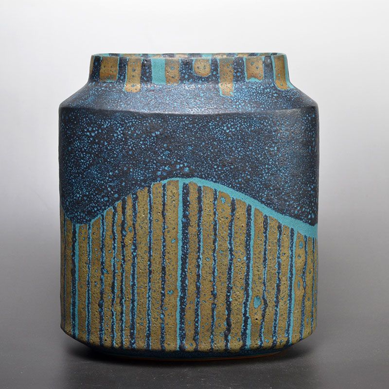 Contemporary Pottery Legend Morino Hiroaki Taimei Vase