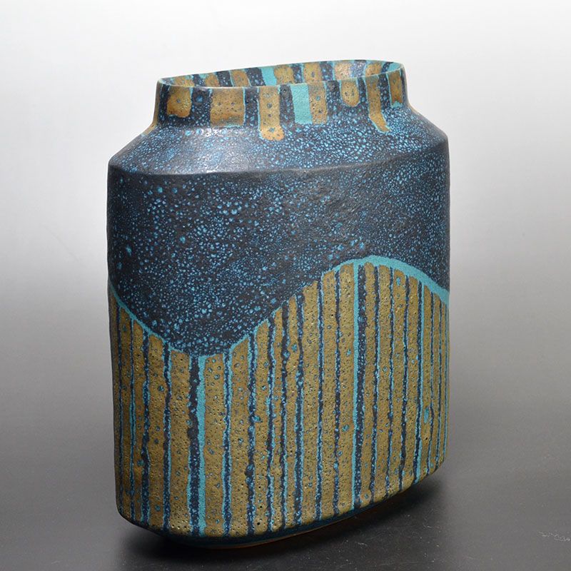 Contemporary Pottery Legend Morino Hiroaki Taimei Vase