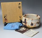 Wakao Toshisada Shino Chawan Tea Bowl