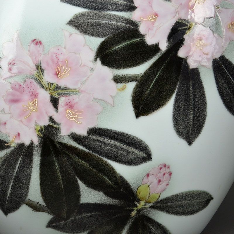 Exquisite Porcelain Vase by Sueoka Nobuhiko