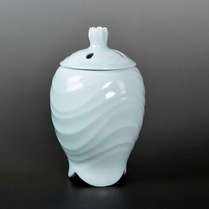 Kubota Rekko (Yasuyoshi) Porcelain Koro Censer