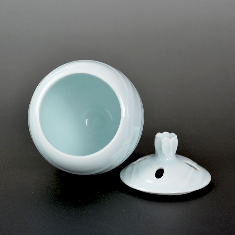 Kubota Rekko (Yasuyoshi) Porcelain Koro Censer