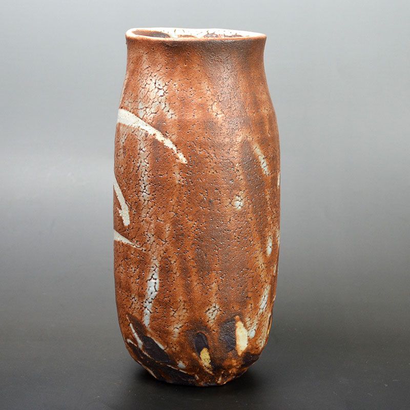 Early Shino Vase by LNT Suzuki Osamu (Kura)