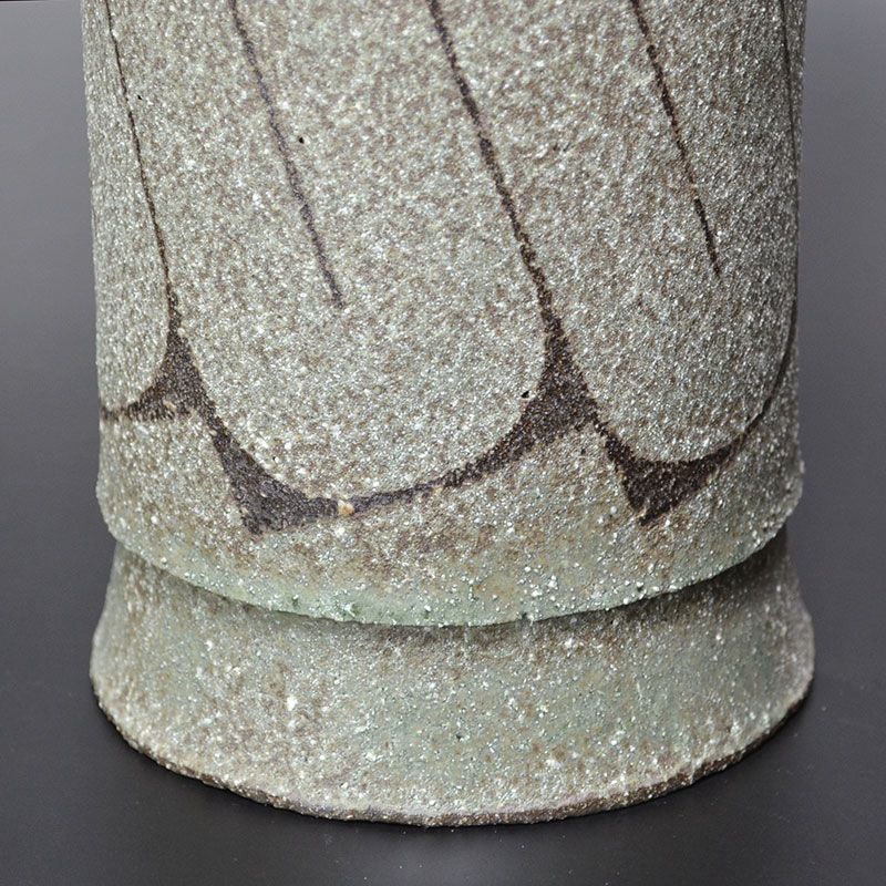 Ito Shin Ethnic Pattern Ashen Vase