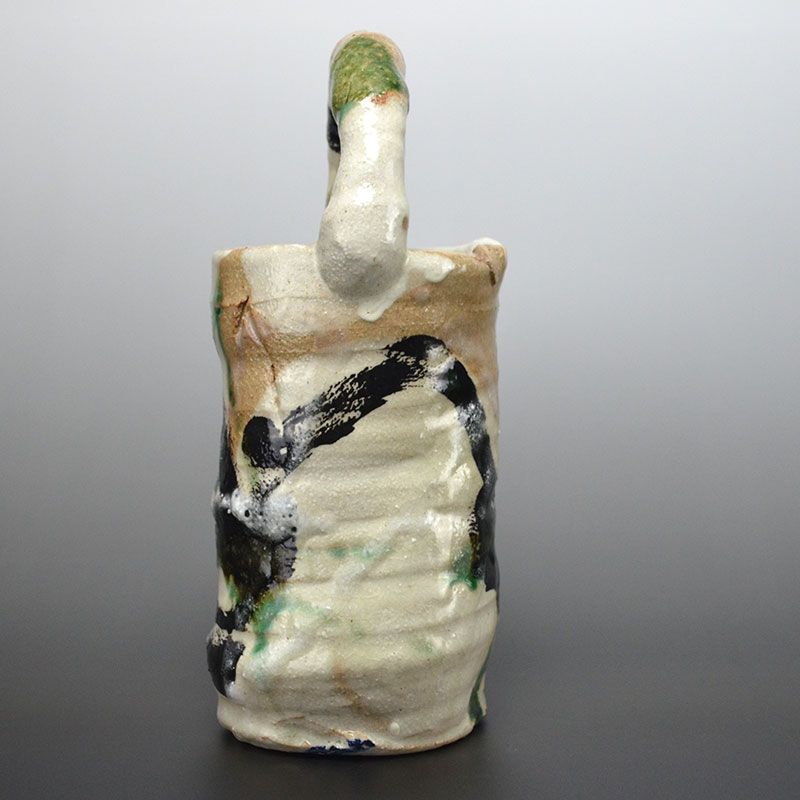 Oribe Vase by Shigemori Yoko