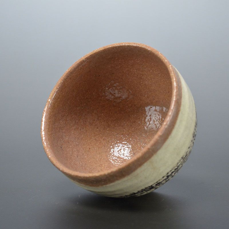 Small Zen Enso Tea Bowl by Shigemori Yoko