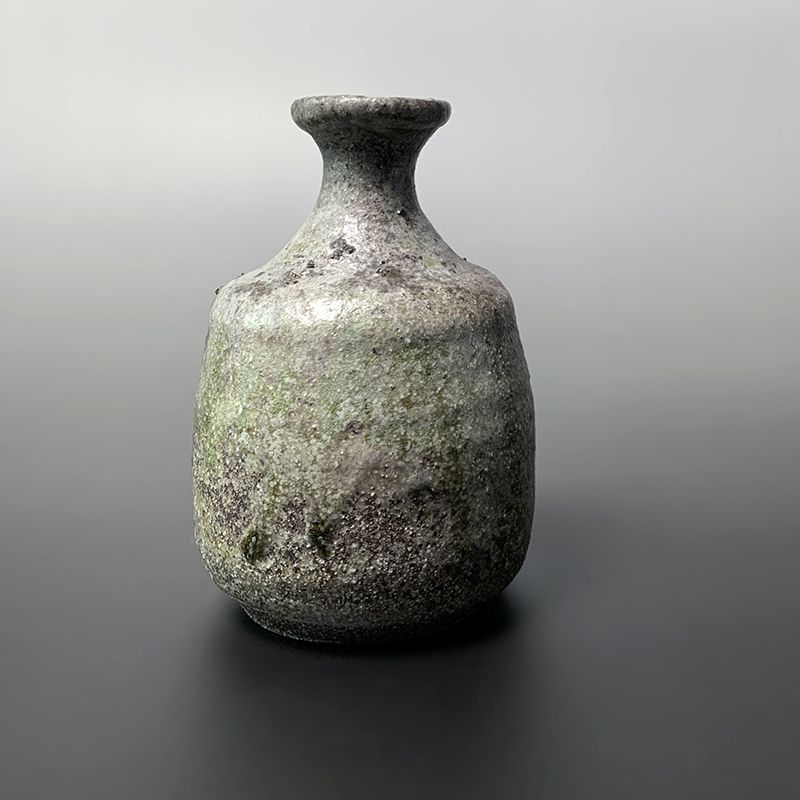 Osako Mikio Ash Glazed Ceramic Tokkuri