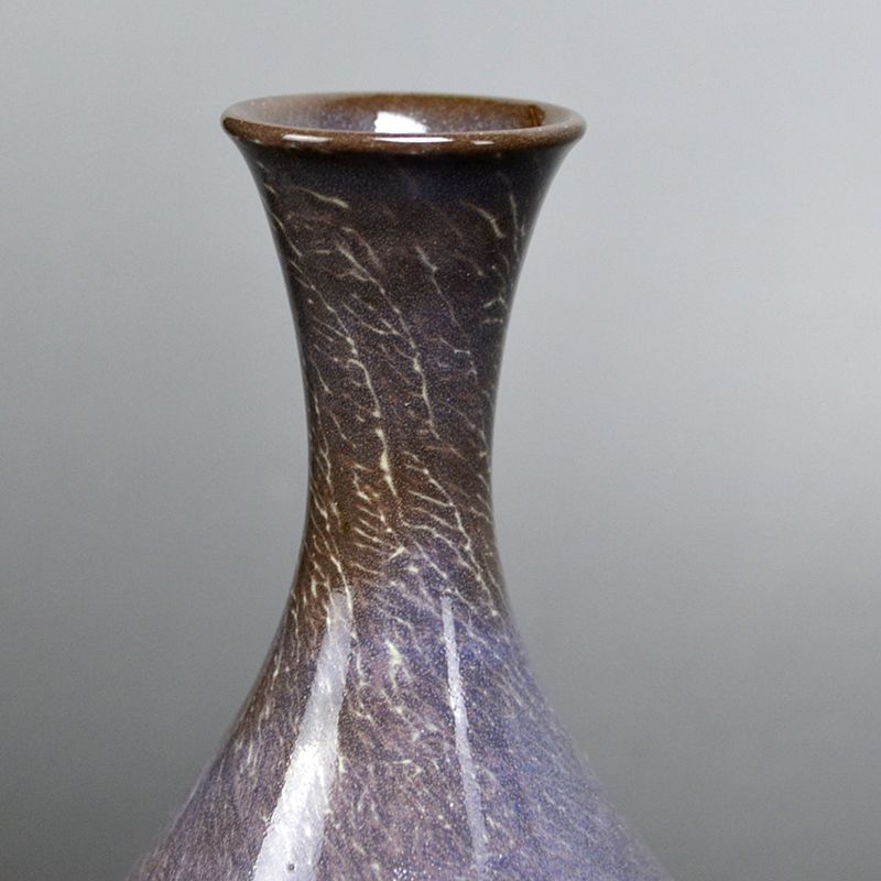 Yoshioka Gagyu Shirasagi White Heron Vase