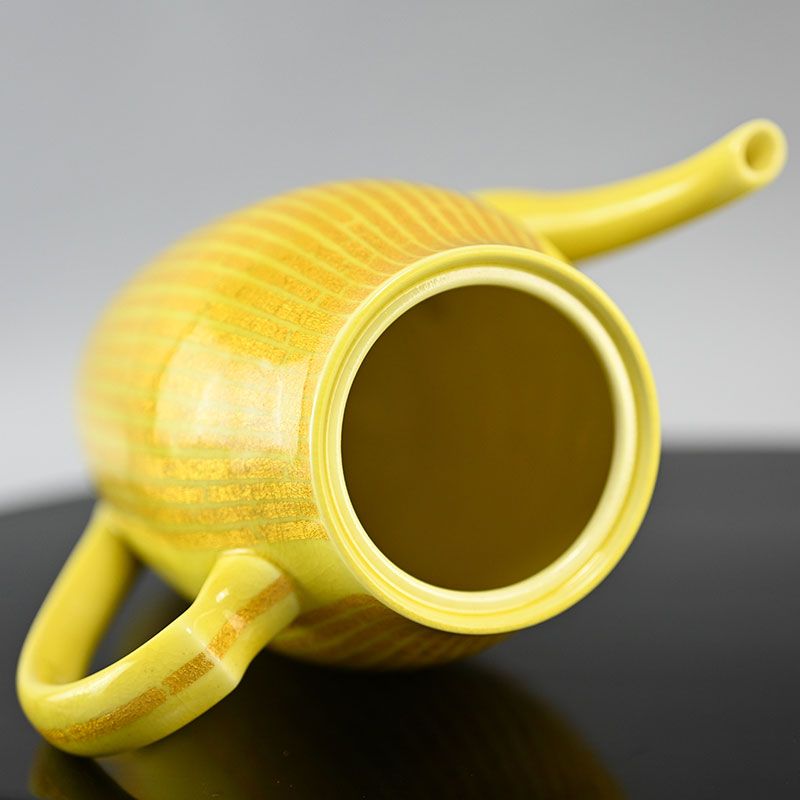Contemporary Gold Glazed Porcelain Server by Ono Jiro
