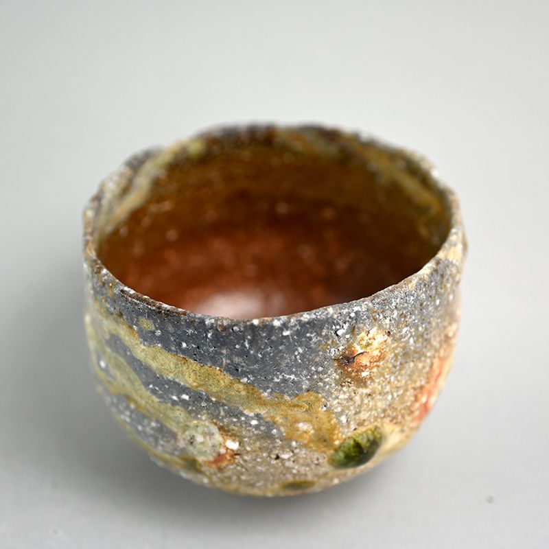 Shigaraki Chawan Tea bowl by Furutani Taketoshi