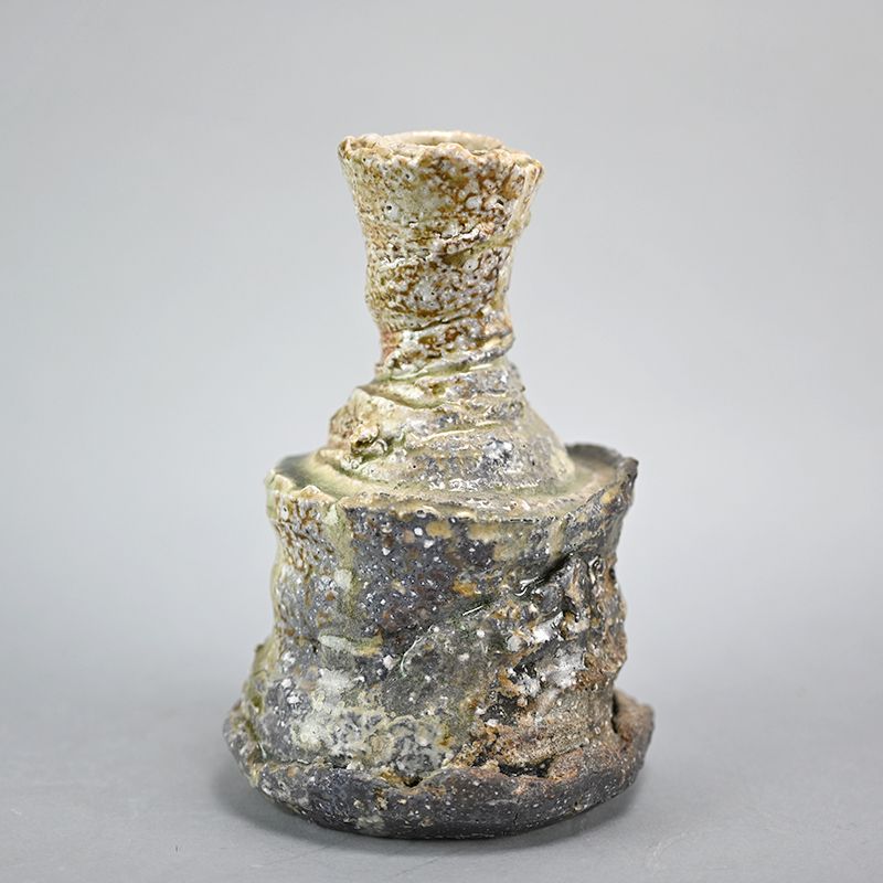 Furutani Taketoshi Shigaraki Kinuta-Vase