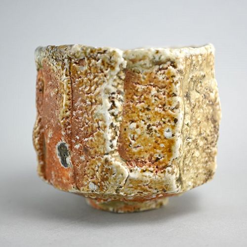 Furutani Taketoshi Mentori Kurinuki Chawan Tea Bowl