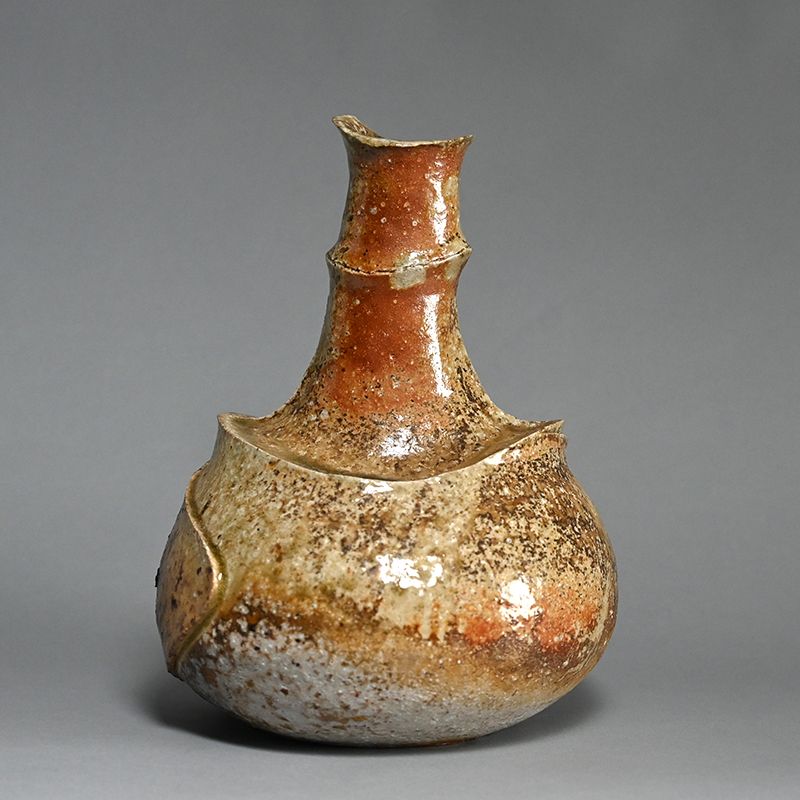 Modern Iga Vase by Toyosaki Nobuhiko
