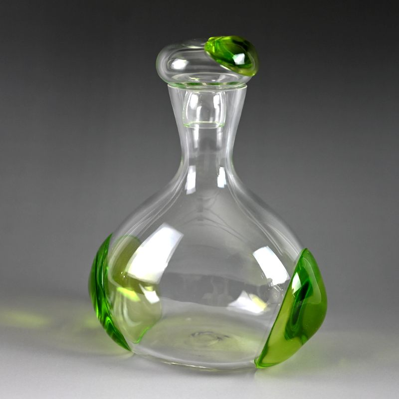 Modern Art-Glass Decanter by Nakashima Yasushi