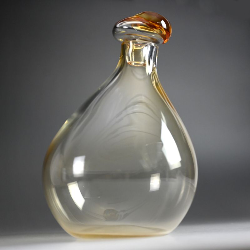Modern Art-Glass Decanter by Nakashima Yasushi
