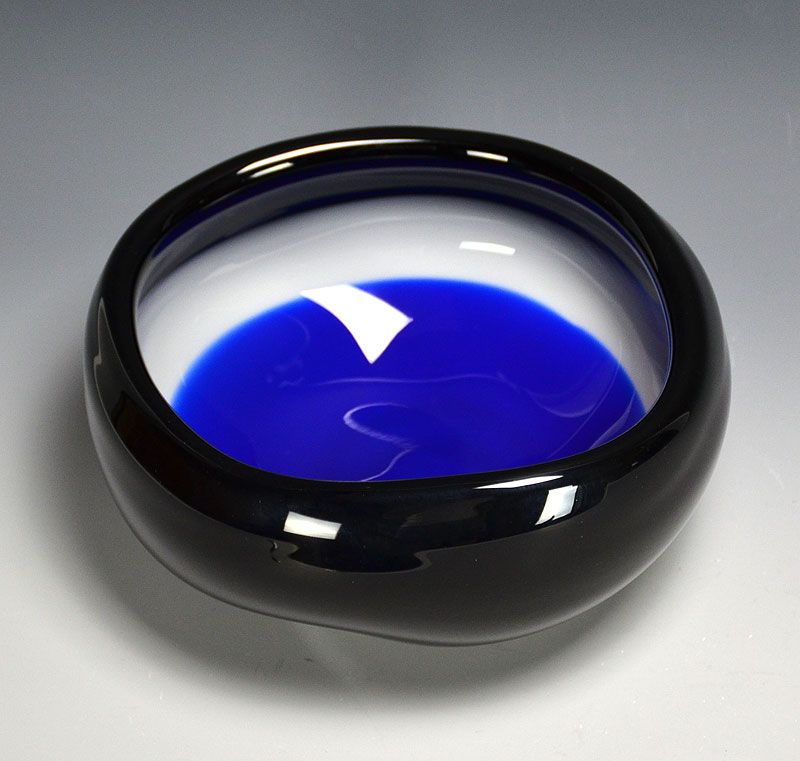 Nakashima Yasushi Hand-Blown Glass Bowl 1