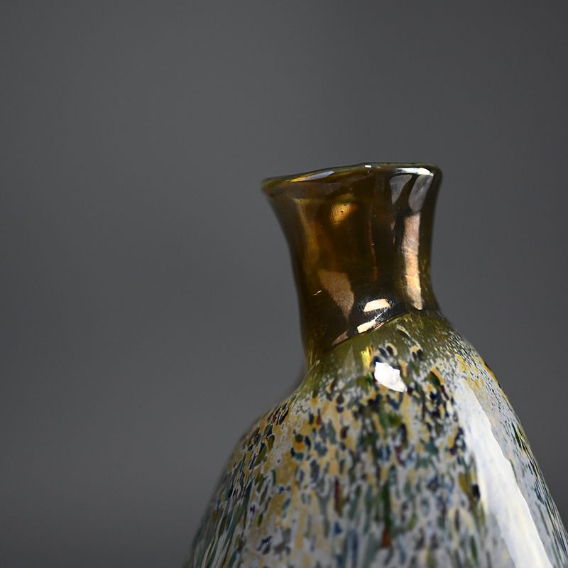 Contemporary Japanese Glass Sake Set by Okushima Keiji