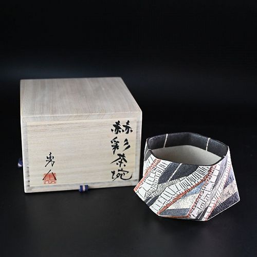 Sawada Hayato Angular Chawan Tea Bowl