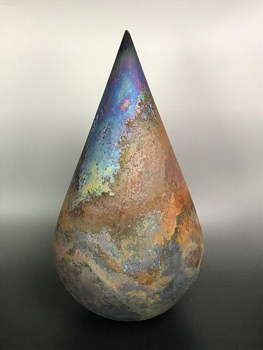 Hashimoto Tomonari Oxidized Contemporary Ceramic Sculpture