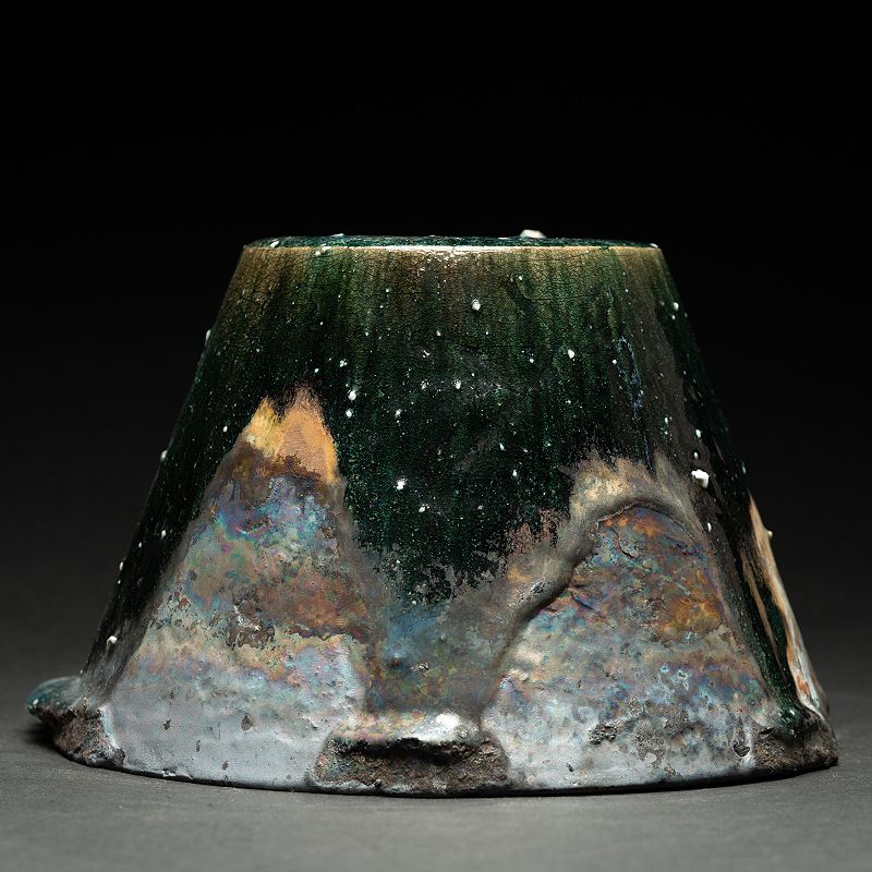 Contemporary Ceramic &amp; Glass Sculpture by Hashimoto Tomonari