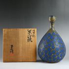 Striking Morino Taimei (Hiroaki) Pottery Vase