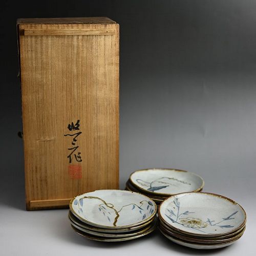 Set 10 Seasonal Plates by LNT Kondo Yuzo