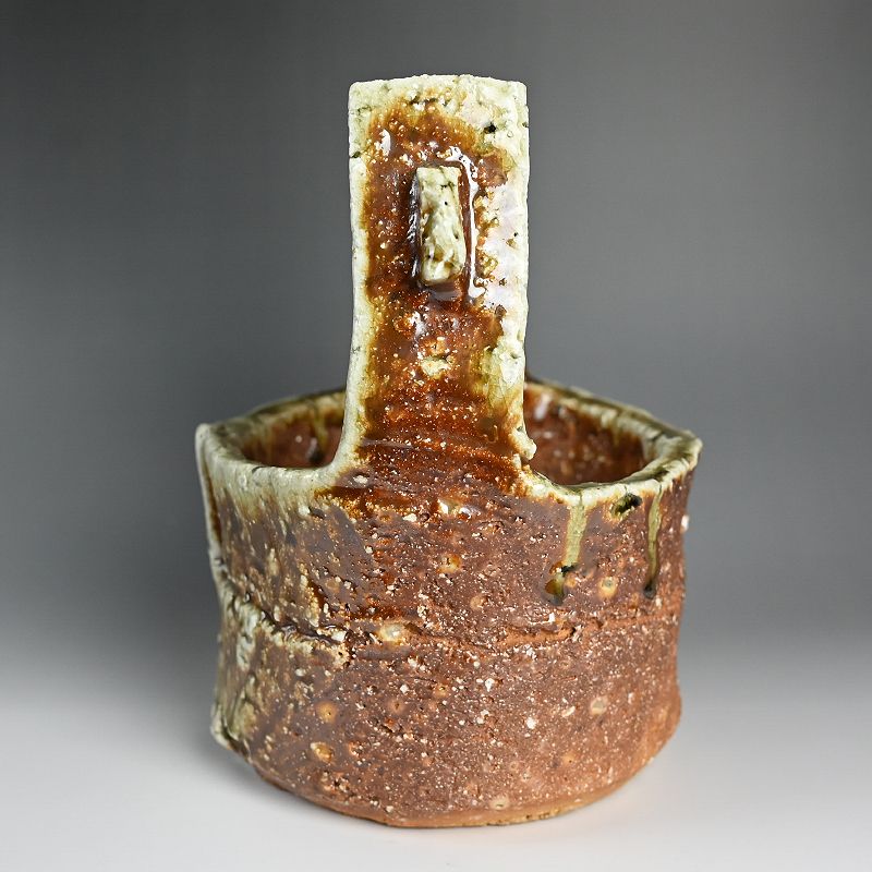 Koyama Kiyoko Shigaraki Natura Ash Glazed Vase