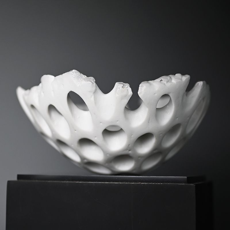 Sakurai Yasuko Contemporary Perforated Sculptural Basin