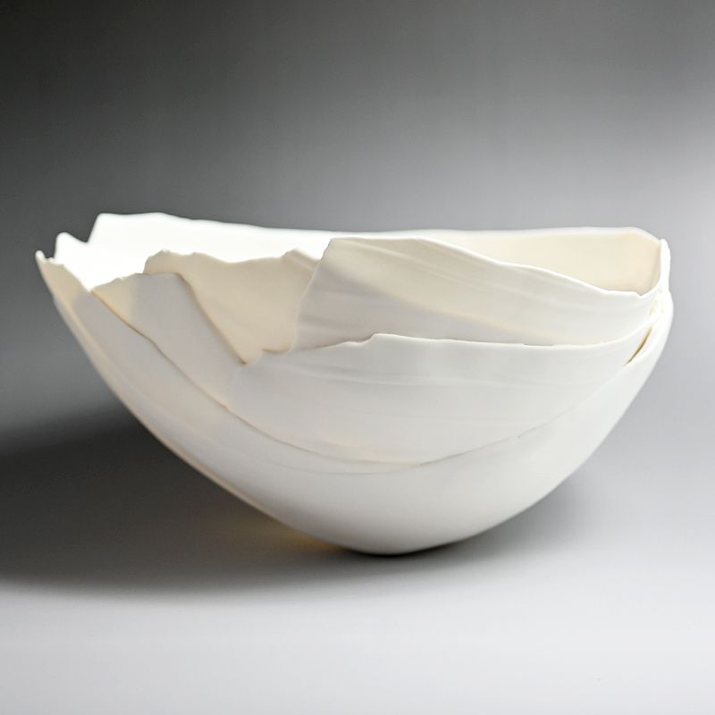 Lu Xueyun Contermporary Porcelain Basin Breeze I