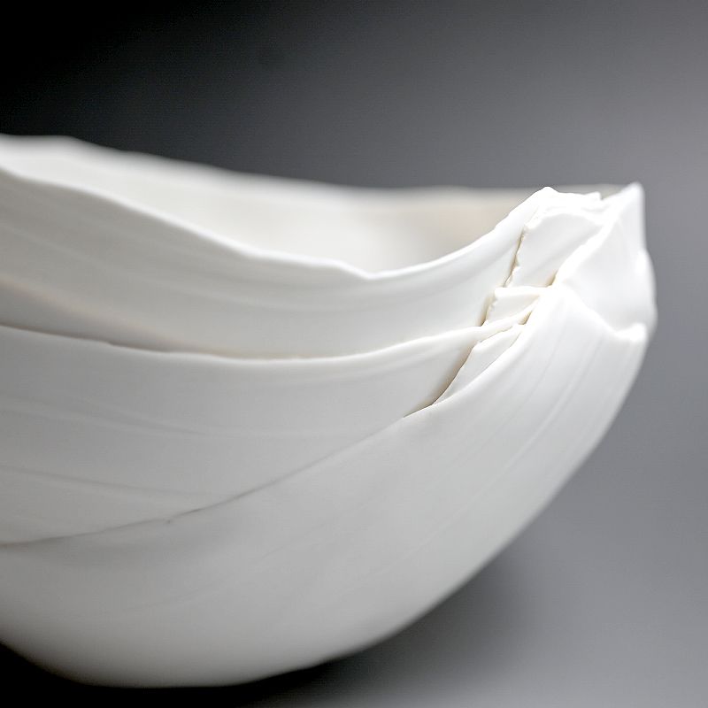 Lu Xueyun Contermporary Porcelain Basin Breeze I