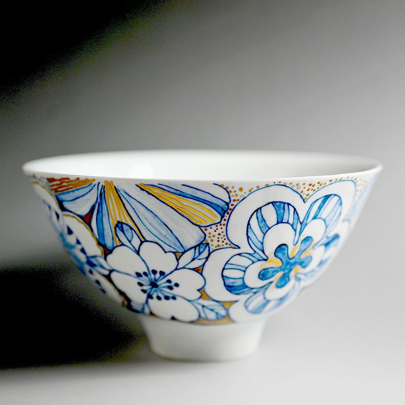 Nakashima Katsuko Contemporary Bowl of Flowers
