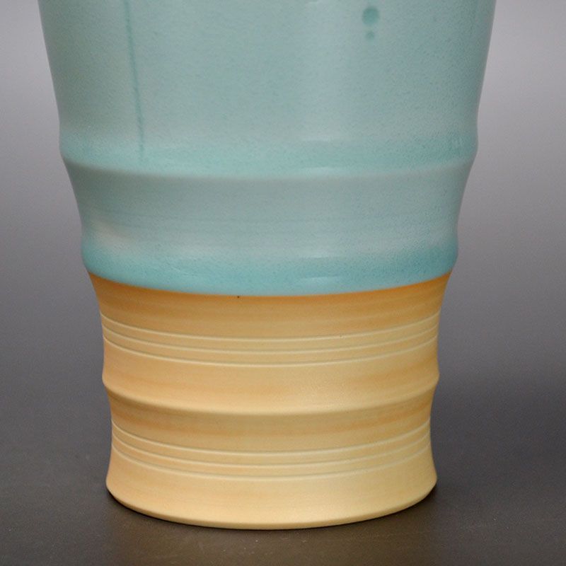 Refined Doi Masafumi Celadon Beer Mug