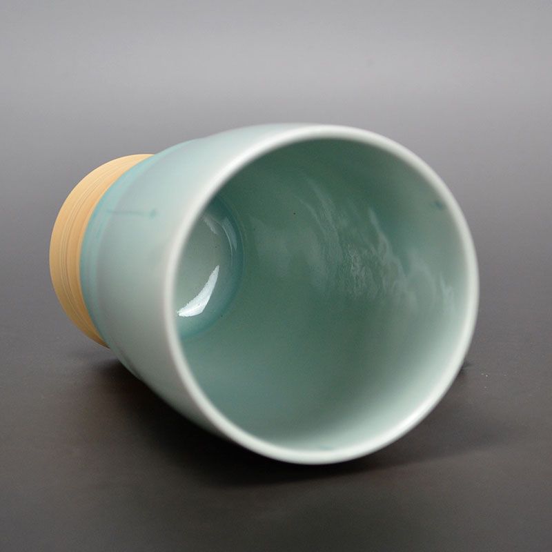 Refined Doi Masafumi Celadon Beer Mug