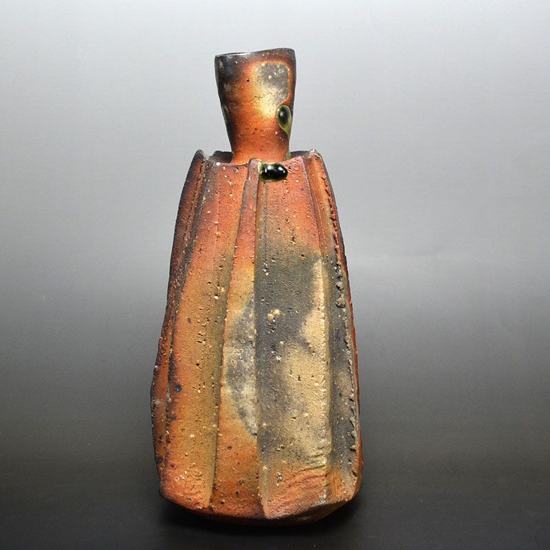 Dramatic Nishihata Tadashi Yohen Vase