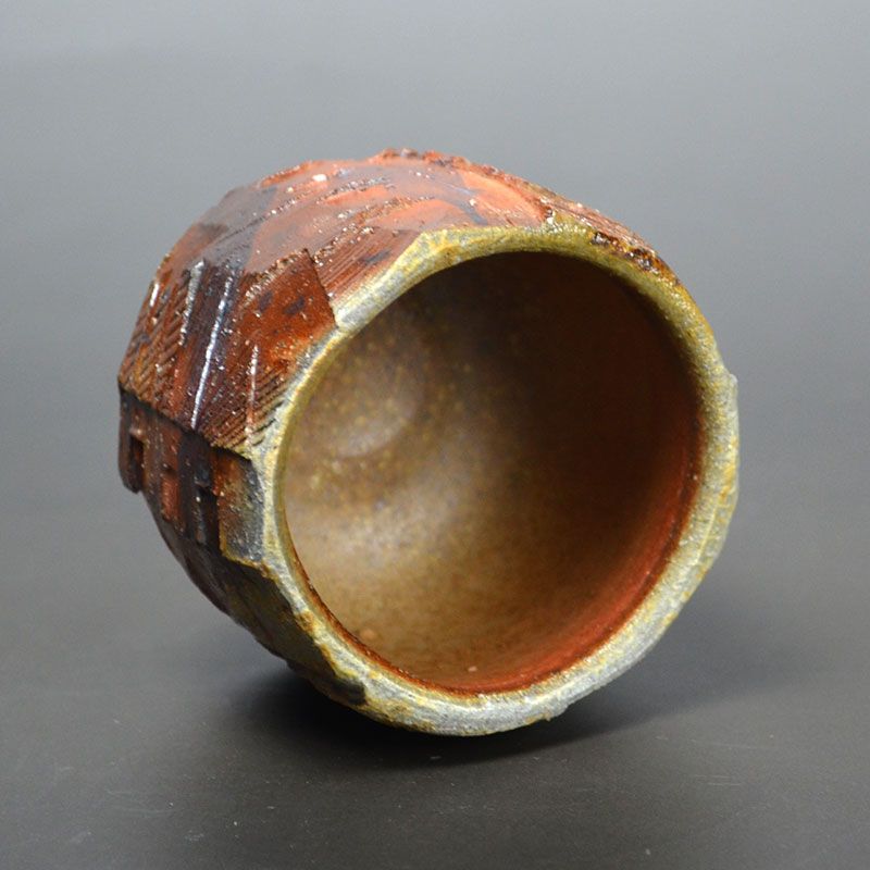 Bizen Guinomi Sake Cup by Watanabe Takuma