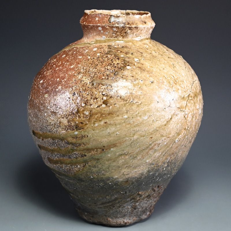 Furutani Taketoshi Natural Ash Glazed Tsubo