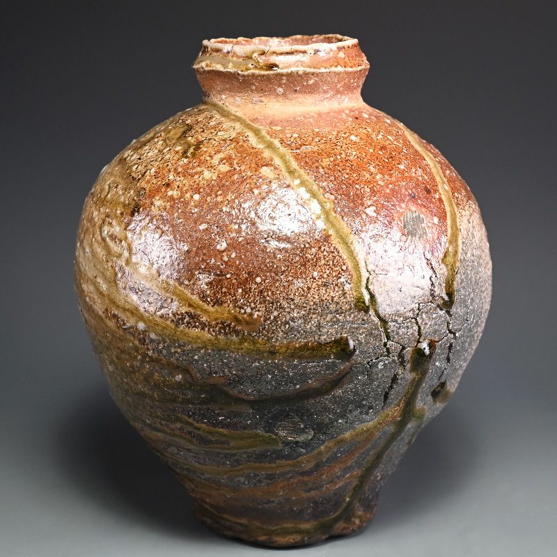 Furutani Taketoshi Natural Ash Glazed Tsubo