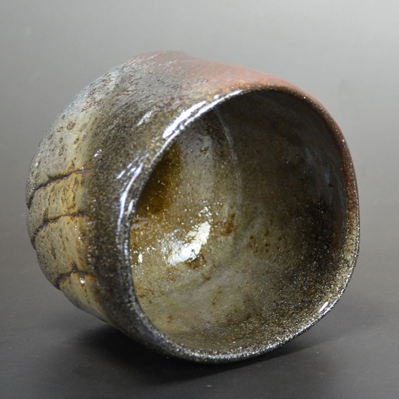Gomi Kenji Glass Glazed Pottery Bowl A