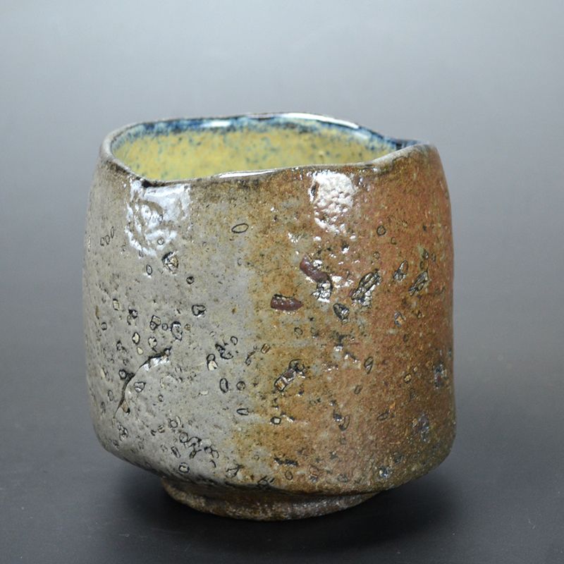 Gomi Kenji Glass Glazed Pottery Bowl B