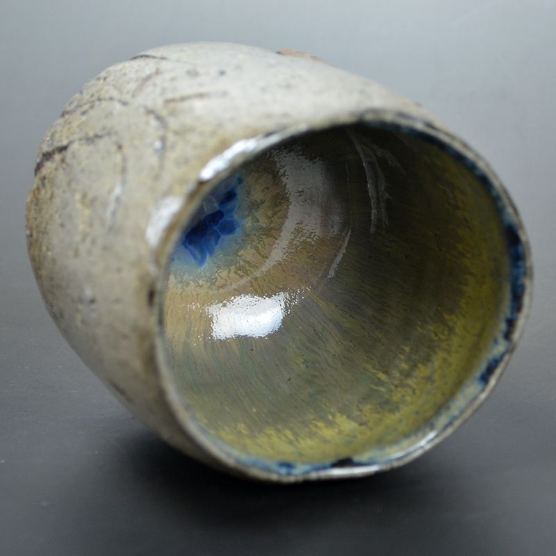 Gomi Kenji Glass Glazed Pottery Bowl B