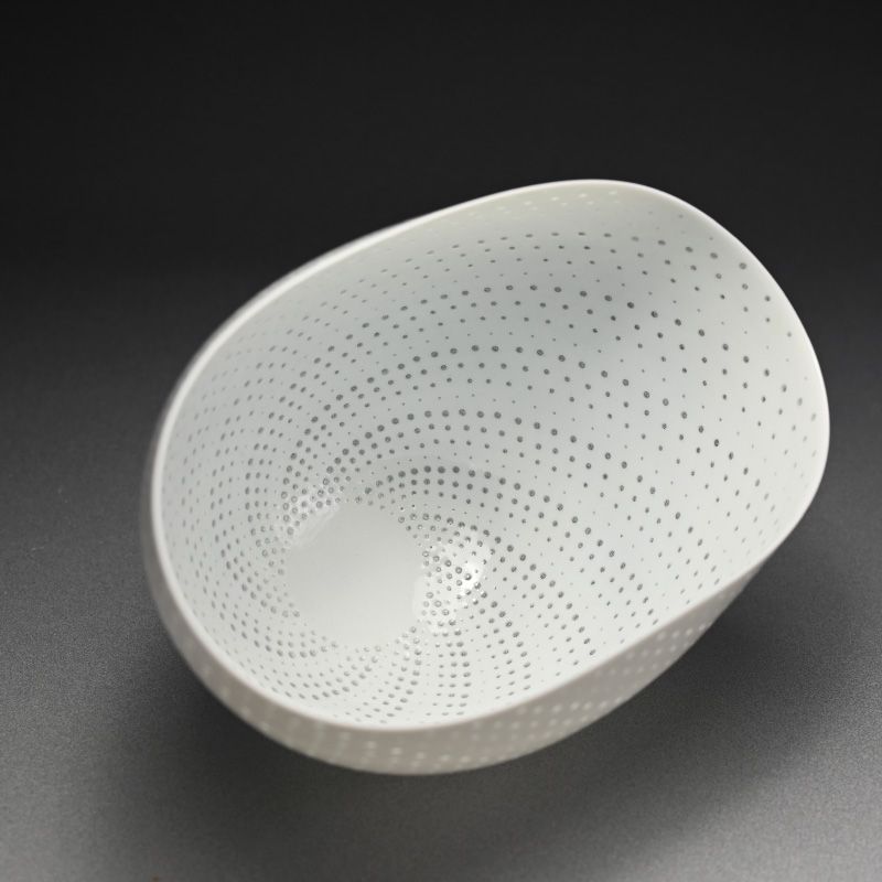 Contemporary Porcelain Star Niisato Akio Bowl of Light