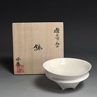 Exquisite Porcelain Bowl by Kato Yoshiyasu