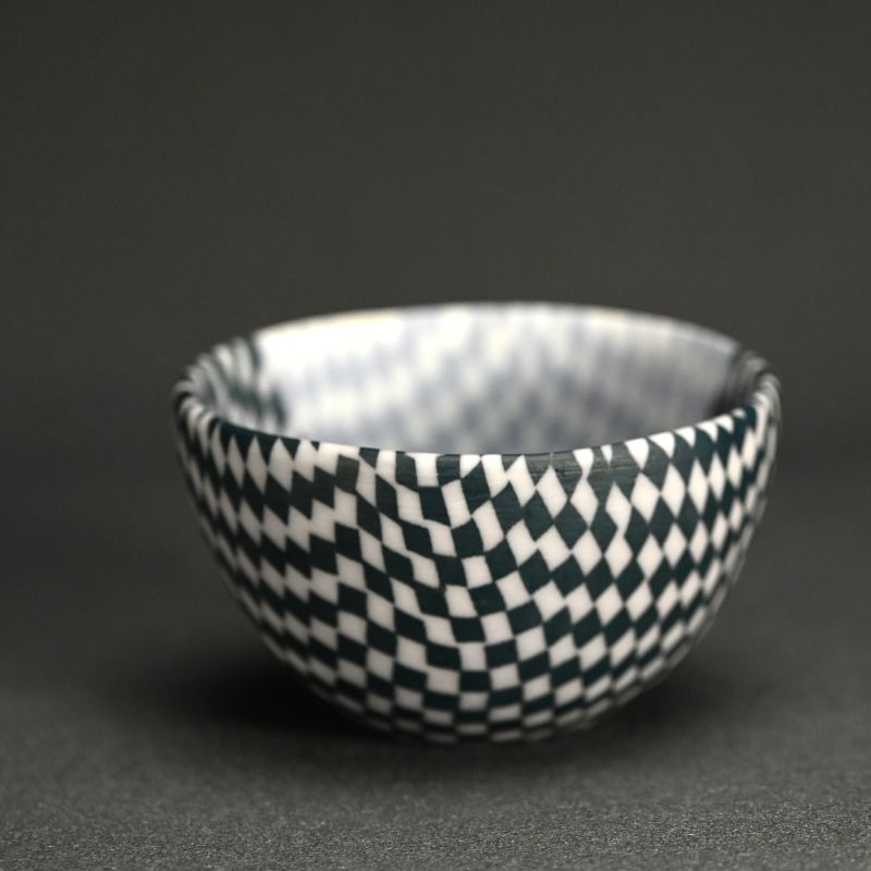 Kusaba Eight Neriage Porcelain Guinomi